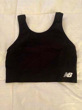 New Balance Black Seamless High-Support Sports Bra